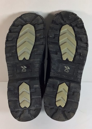 Iron Age Metguard Work Boots 1A5016 MT75 Black Leather Steel Toe Mens Sz 14 M - Imagen 10 de 13