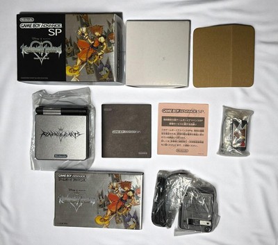 KINGDOM HEARTS LIMITED GAMEBOY ADVANCE SP CONSOLE set w/Box Tested [Excellent]