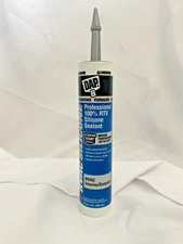 DAP Waterproof RTV Silicone Sealant, 10.3 Oz, Aluminum, Temp Range 40-475 HVAC