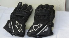 r674 Guanti da moto ALPINESTARS GP plus  nero - nuovo senza etichetta Size M