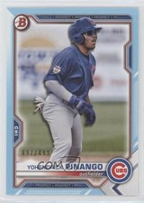 2021 Bowman Draft Sky Blue 97/499 Yohendrick Pinango #BD-25 08y1
