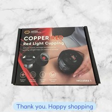 CopperRed Cupping Therapy Device by Copper Compression Red Light  Black NEWSHIP