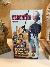 Vintage Marx Johnny West Geronimo Fort Apache Fighters Apache Indian Box L K 
