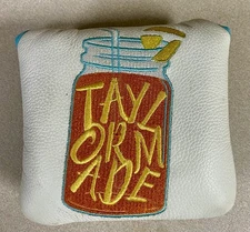 2021 Taylormade VAULT PGA Champ Kiawah Sweet Tea Mallet Putter Headcover RARE