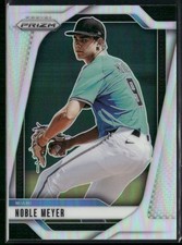 2025 Panini Prizm #146 Noble Meyer Silver Prizms