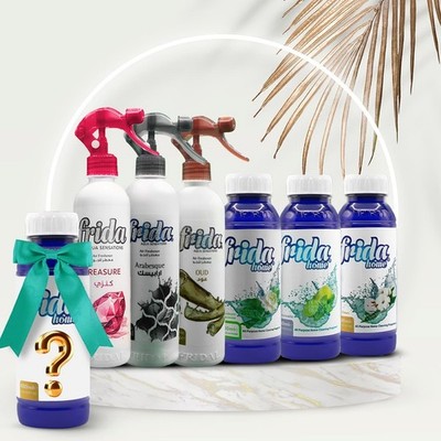 FRIDA Home Kombi-Duftset 7-teilig   10 Duftpakete mit Oud & mehr   3300 ml