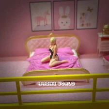 DIORAMA 1/64 people Elizabeth mini model figure sexy show girl fit 1:64 car