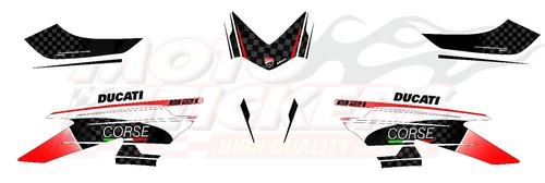 DUCATI HYPERMOTARD 821 SP Corse - Kit Adesivi grafica completa - Imagen 2 de 2