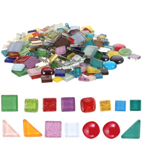 1 Bucket of Mosaic Tiles Pieces Handmade Craft Material DIY Household Mosaic - Picture 11 of 12