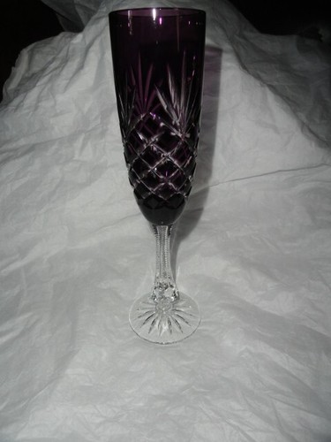Faberge Odessa Purple Champagne Flute - Picture 11 of 12