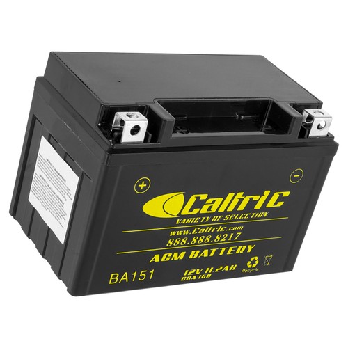 Caltric AGM Battery for Yamaha XVS950 V-Star 950 Tourer 2009-2017 - Picture 5 of 7