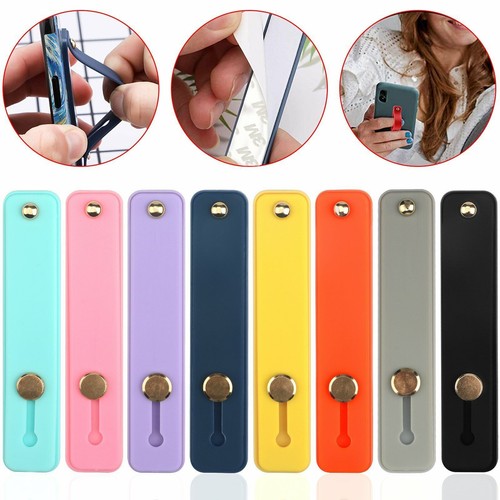 Self-adhesive Finger Grip Strap Phone Holder Kickstand for iPhone/iPad - 第 4/19 張圖片