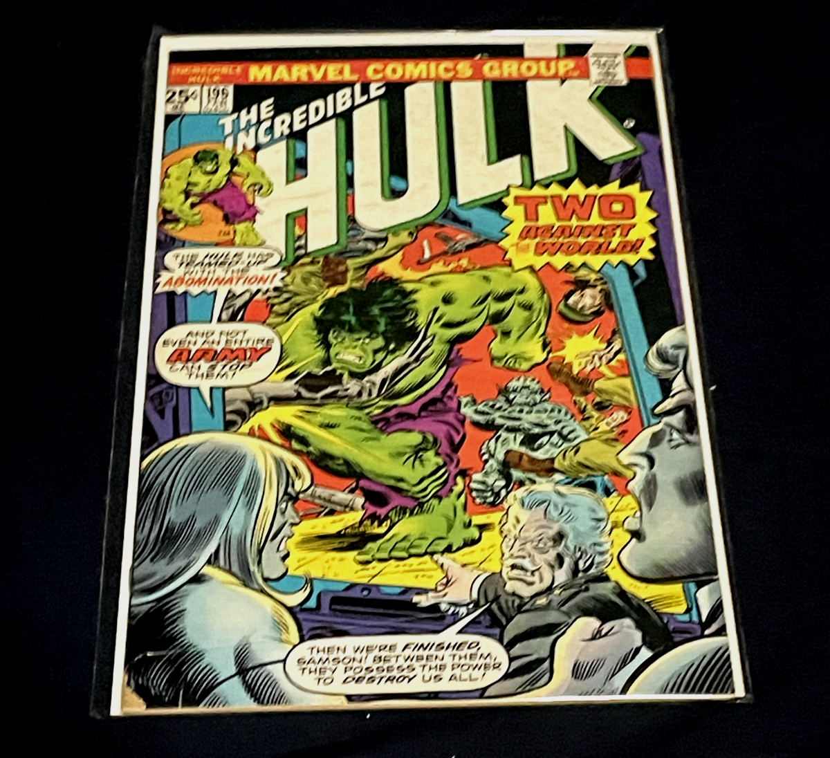 THE INCREDIBLE HULK #196 1976 MARVEL COMIC MEDIUM GRADE | eBay