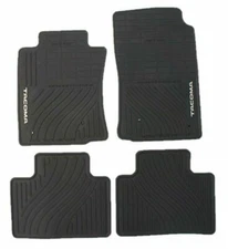 Toyota Tacoma 2005 - 2011 Access Cab All Weather Rubber Floor Mats Genuine OEM