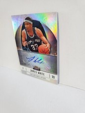 2006-07 Finest Rookie Autographs Refractors #76 James White rc