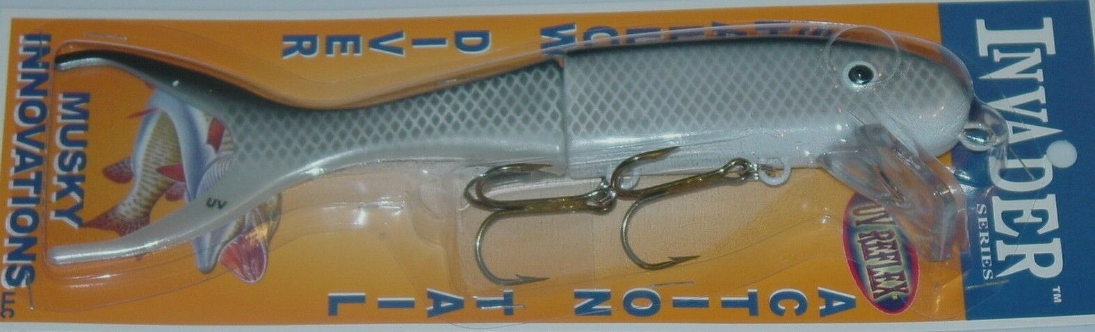 13/" Shallow Invader Musky Innovations Pike Crankbait Lure Walleye Plastic Tail