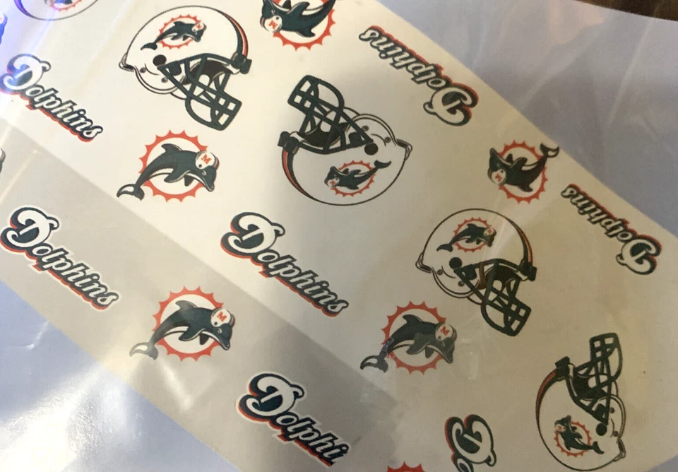 Cubierta de mesa Miami Dolphins cubierta de mesa fiesta puerta trasera deportes NFL Foto 2 de 4