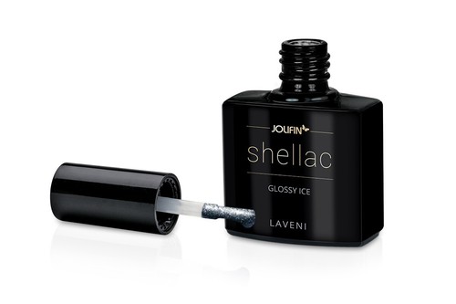 Jolifin LAVENI Shellac Gellack - Glossy Ice 12ml UV/LED-Nagellack #S364 - Bild 3 von 4