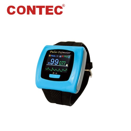 CMS50F Wrist Finger Pulse Oximeter 24h Sleep SpO2 Blood Oxygen Monitor+ Software - Picture 4 of 10