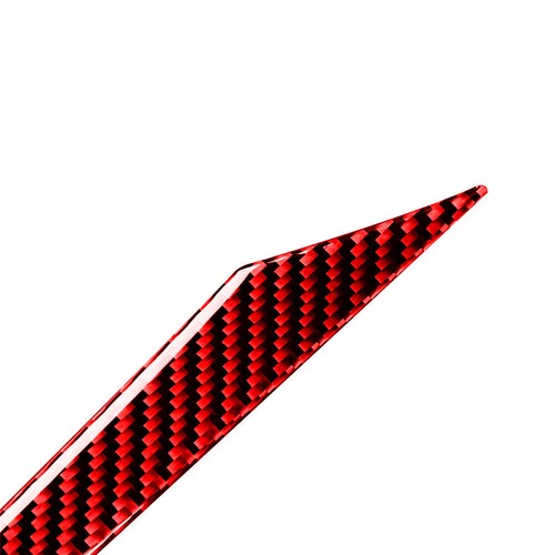 Cubierta de tablero de instrumentos copiloto de fibra de carbono roja para Toyota 86 Subaru BRZ 2016-2020 - Imagen 6 de 13