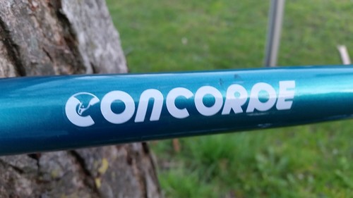Concorde Squadra vintage steel columbus retro bike frame frameset eroica - Picture 8 of 12