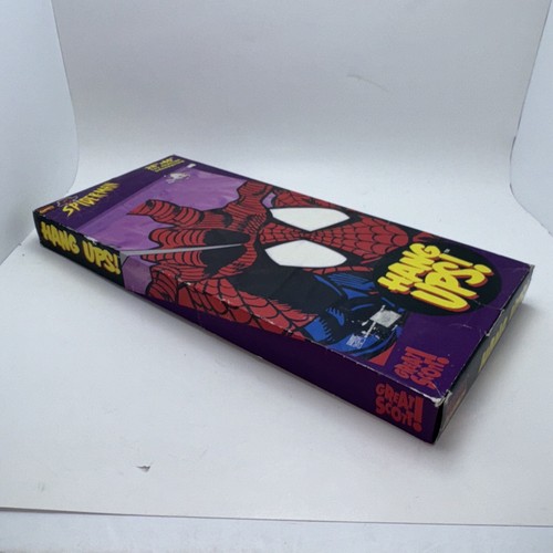 Vintage 1995 Spiderman Hang Ups! Nylon Indoor Outdoor Flag Banner Marvel NIB - Picture 4 of 5