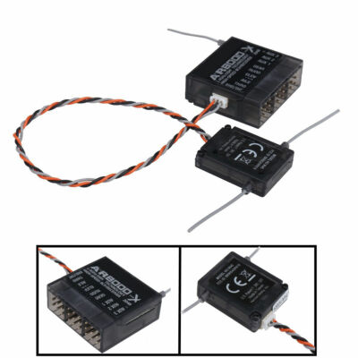 AR8000 8CH 2.4G Satellite Receiver for Spectrum DSM2 DSMX DX7 DX8 DX9 DX18