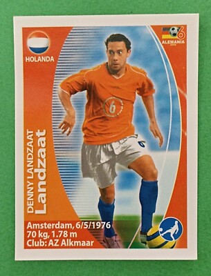 2006 Navarrete Germany World Cup FIFA Action #157 DENNY LANDZAAT