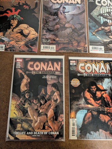 Lote 7 libros de cómics de Conan Barbarian Savage Sword Serpent Exodus - Imagen 6 de 6