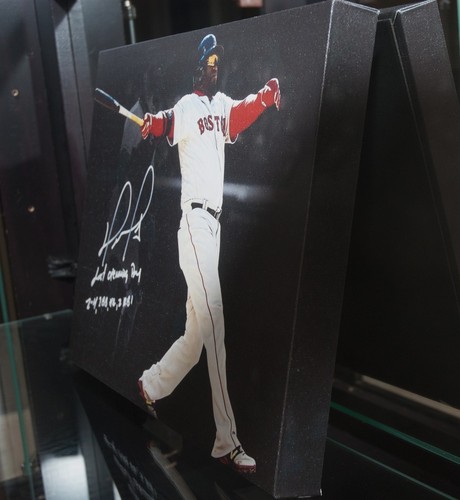 David Ortiz Boston Red Sox Canvas Print Wall Art 11 X 14" Inch. - Picture 3 of 4