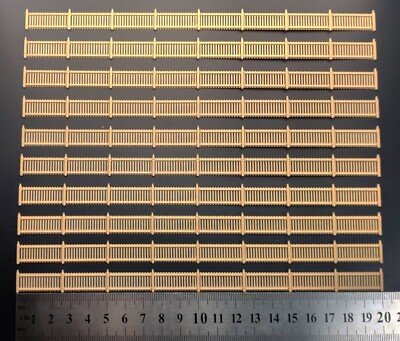 Gaugemaster GMKD13w Lineside Fencing In White - Foto 10