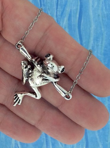 Coqui Necklace - Boricua Jewelry - Puerto Rico - Gift - Picture 2 of 7
