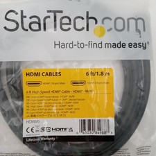 LOT OF 16 Startech High Speed HDMI Cable 1.8m/6ft HDMI Male to HDMI Male