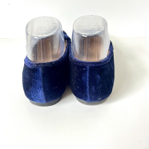 Mocasines sin cordones de terciopelo azul Penniee MADDEN GIRL—TALLA 8 - Imagen 6 de 12