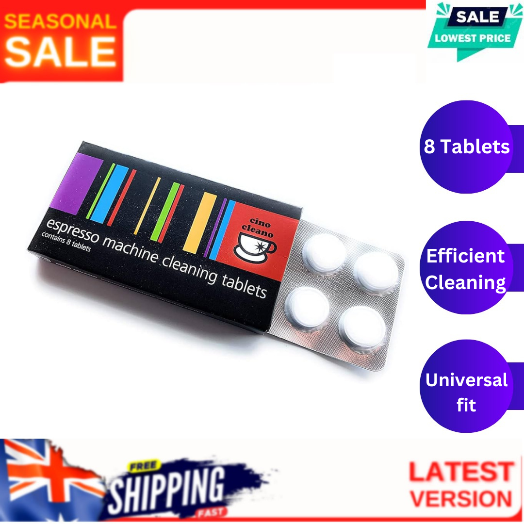NEW CAFETTO CINO CLEANO CLEANING TABLETS Espresso Coffee Machine