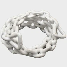 Attwood Boat Anchor Chain 137627-7 | 1/4 Inch x 4 Foot PVC Coated
