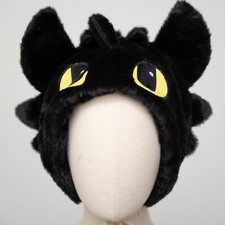 How to Train Your Dragon furry hat, Toothless cosplay hat, Toothless costume