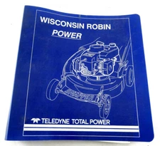 Wisconsin Robin Power Teledyne Total Power Parts Service Catalog Free Shipping