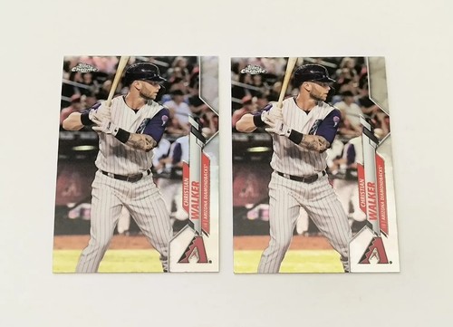 Lotto Diamondbacks Christian Walker 2021 Topps Rainbow Foil /790 386 - Foto 4 di 12