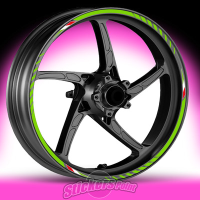Adesivi moto KAWASAKI ZZR 1400 ABS strisce RACING1 cerchi ruote Adesivi moto KAWASAKI ZZR 1400 ABS strisce RACING1 cerchi ruote