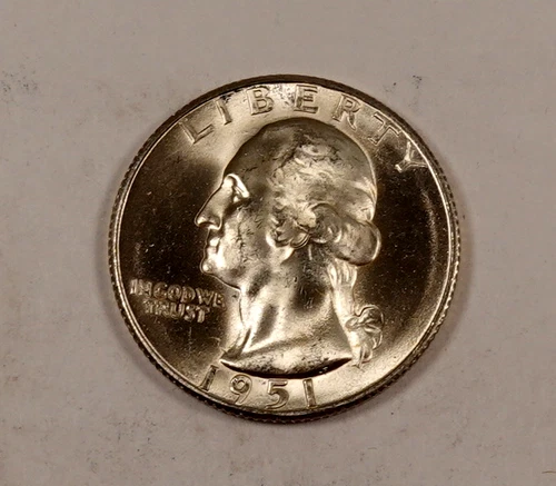1951-S Washington Quarter * Gem BU++ * Better Date * XXQ887
