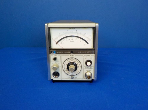 Agilent HP Keysight 435B Analog Power Meter Fully Tested Option 002 - Picture 10 of 11