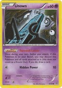 Pocket Scout - Unown 30/98 NM Ancient Origins NM