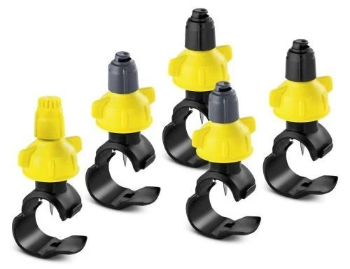 Kärcher Sprühmanschetten 1 x 360° 2 x 180° 2 x 90° 5-teilig Rain System Sprüher
