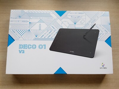 XP-PEN DECO01V2 Grafiktablett Zeichnen