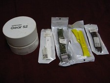 Samsung Gear S2 SM-R730V Smartwatch - Extra Straps Included - No Charger