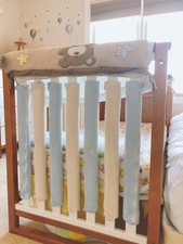 vertical crib bumper pads