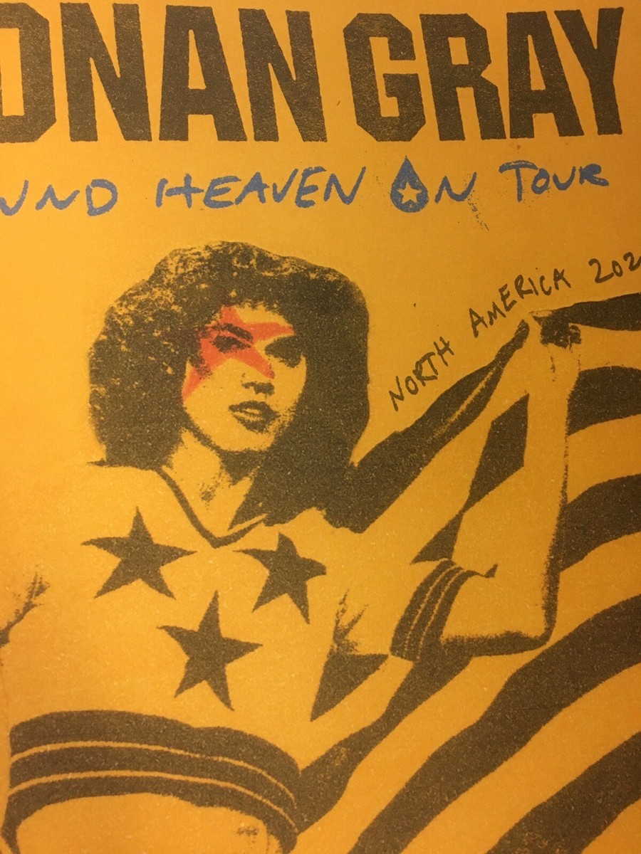 2024 Conan Gray Poster Found Heaven On Tour Concert National MSG