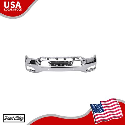 Premium Chrome Front Bumper for 2016-2018 GMC Sierra 1500