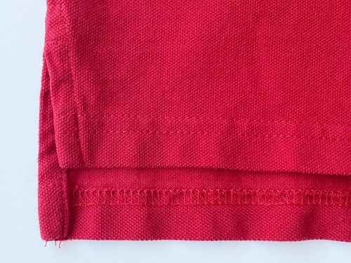 U.S. Polo Assn. Boys Short Sleeve Pique Polo Shirt Size 8 Red Golf Tennis Preppy - Picture 10 of 11